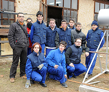 Alumnos de la escuela taller Alumnos de la escuela taller